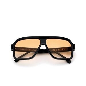 American Bonfire Co. Wild Horse Sunglasses Black